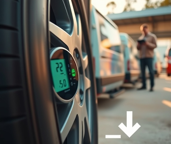 Mała flota obniży koszty paliwa dzięki właściwemu ciśnieniu opon?