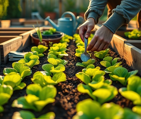 Czy duet na start pozwoli wysiać sałatę szybciej na działce?