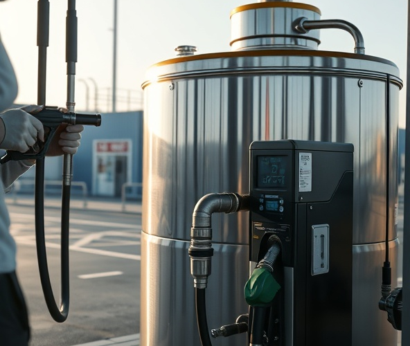 Dystrybutor do paliwa ze zbiornikiem ograniczy straty paliwa?