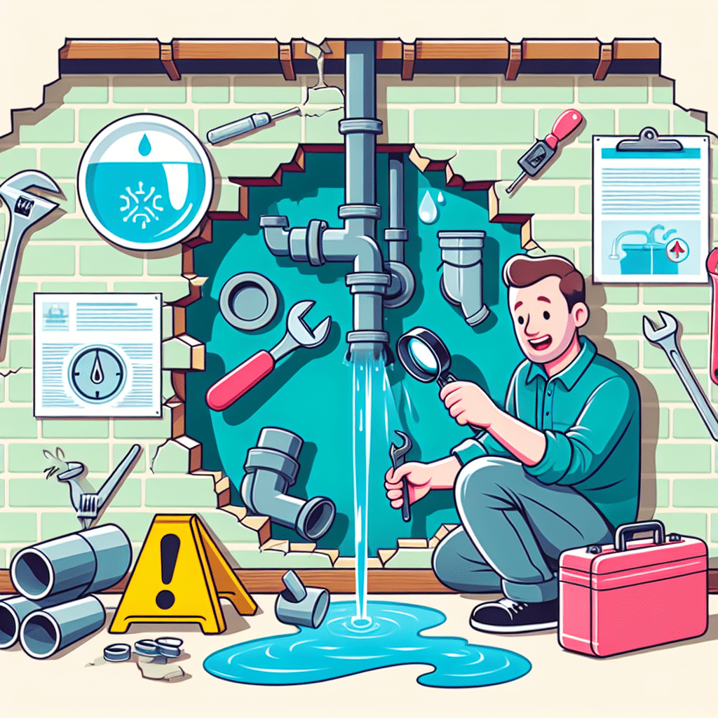 jak zlokalizować wyciek wody w ścianie