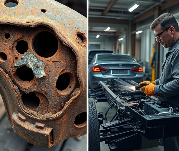 Kiedy naprawa podwozia wymaga wymiany zamiast regeneracji?