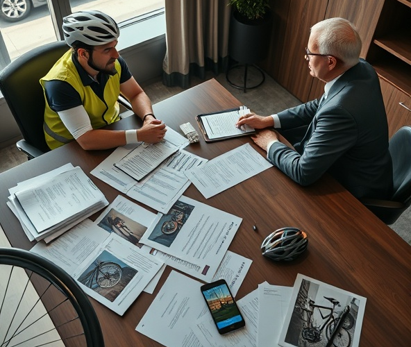 Jakie dokumenty potrzebne przy odszkodowaniu za potrącenie rowerzysty?