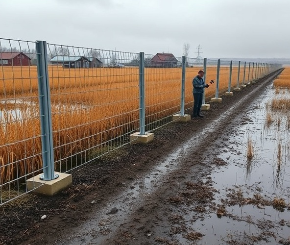 Które ogrodzenia panelowe w Nieporęcie wybrać na teren podmokły?