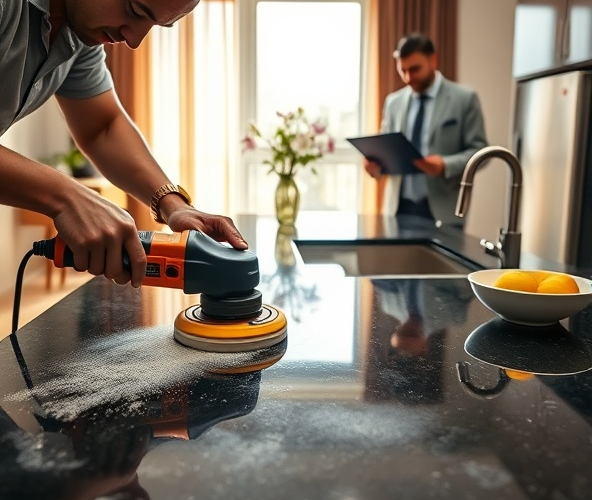 Czy polerowanie granitu przed sprzedażą mieszkania podniesie cenę?