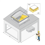 powierzchnia klapy oddymiającej