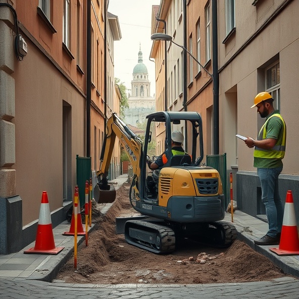 prace koparką warszawa