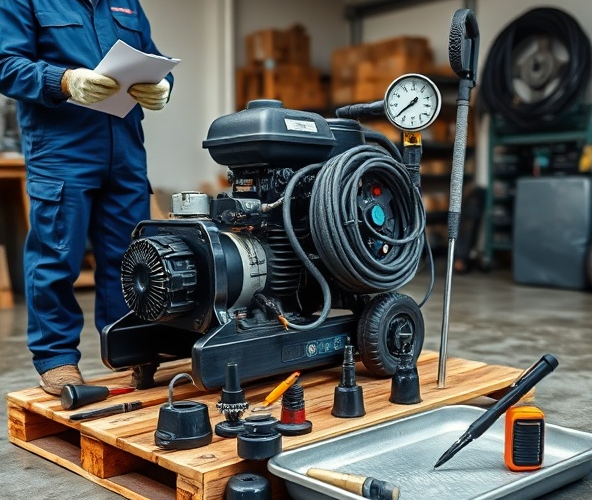 Jak sprawdzić stan profesjonalnej myjki ciśnieniowej przed sprzedażą?