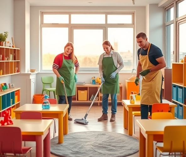 Jak wybrać najlepszą firmę do sprzątania przedszkoli w Warszawie?