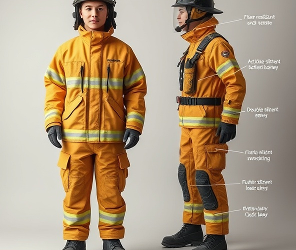 Jakie cechy powinny mieć ubrania strażackie dla początkujących, by były trwałe?