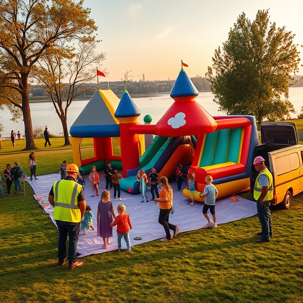 wynajem dmuchańców mazowieckie