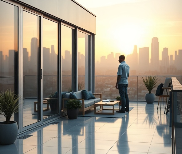 Ile kosztuje zabudowa tarasu szkłem 20 m² w Warszawie?