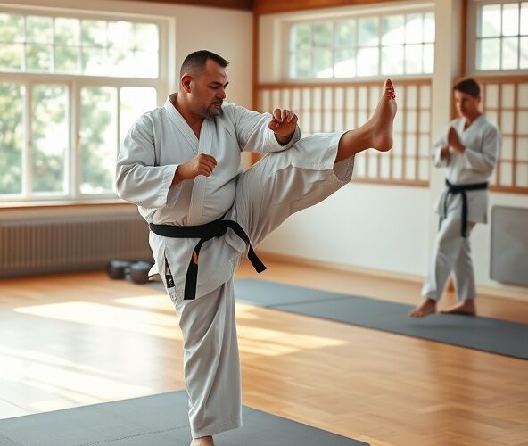 Jak zacząć trenować kyokushin karate z nadwagą, by uniknąć kontuzji?
