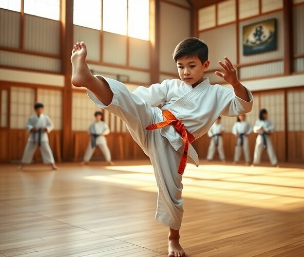 Czy u 8-latka z nadmiarem energii kyokushin karate poprawi dyscyplinę?