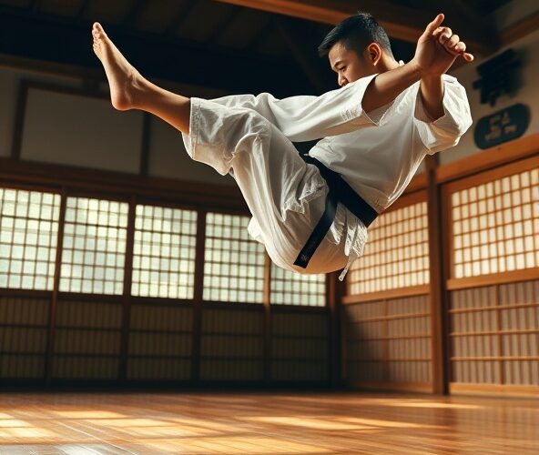 Jak szybko poprawić siłę kopnięć w kyokushin karate bez sprzętu?