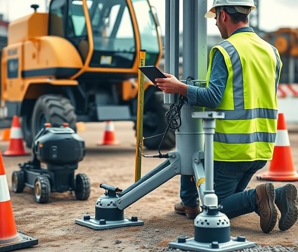 Jak początkujący operator sprawdzi podpory mini żurawia pająka?