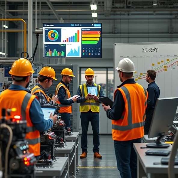 monitorowanie procesu produkcyjnego