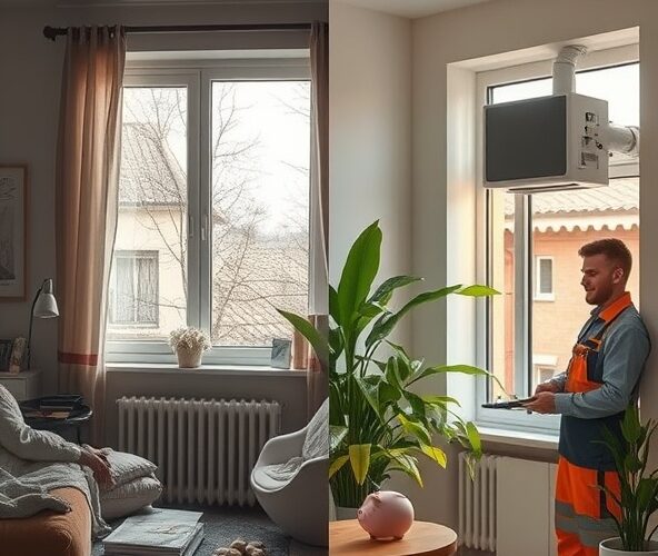 Czy montaż rekuperacji decentralnej bez kucia ścian obniży rachunki?