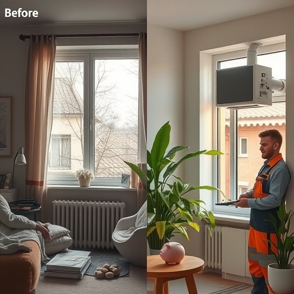 montaż rekuperacji decentralnej