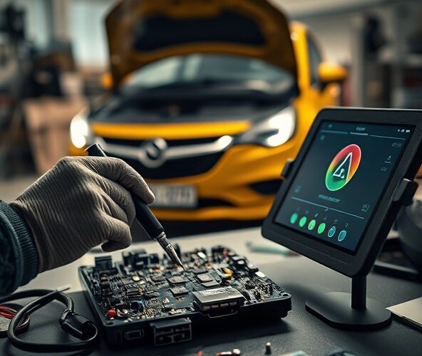 Samodzielna naprawa ECU w Oplu przy błędzie P0606 — czy warto?