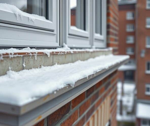 Jakie parapety zewnętrzne w Łodzi są najbardziej odporne na zimę?