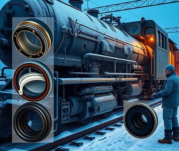 Jakie uszczelnienia do lokomotyw skrócą przestoje przy -30°C?
