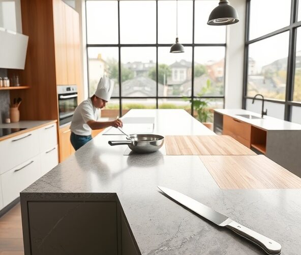 Które blaty kuchenne w Płońsku wytrzymają noże i gorące garnki?