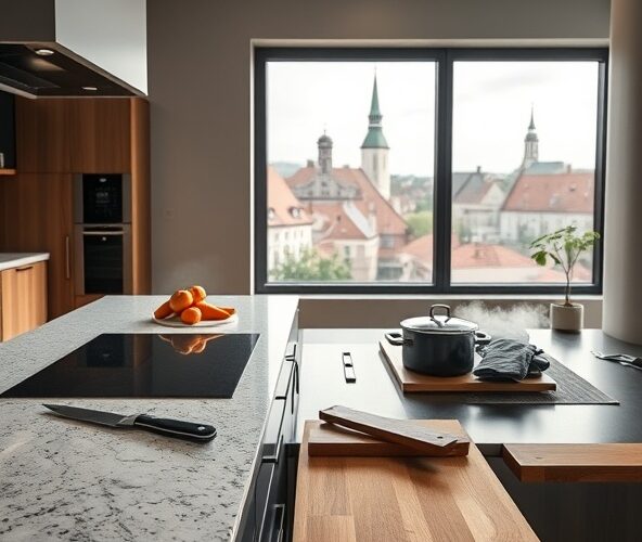 Które blaty kuchenne w Płońsku wytrzymają noże i gorące garnki?