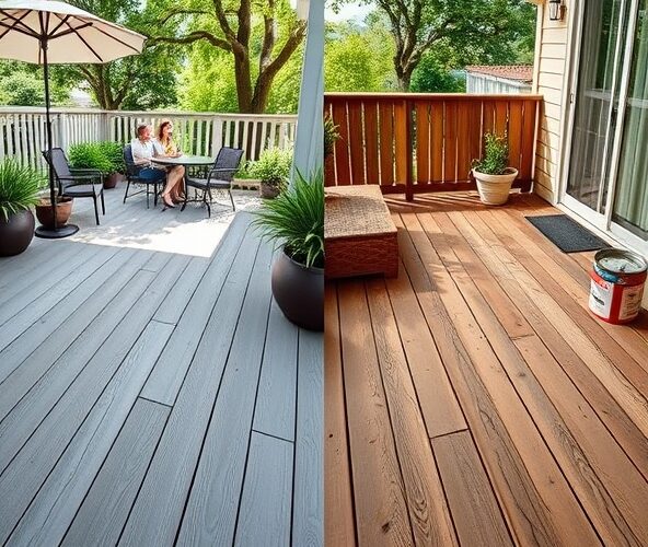 Czy deska kompozytowa Prestige do zacienionego tarasu ograniczy wydatki na impregnaty i naprawy?