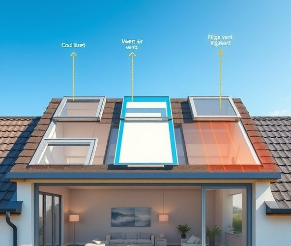 Czy wentylacja doświetleń dachowych pomoże uniknąć przegrzania?