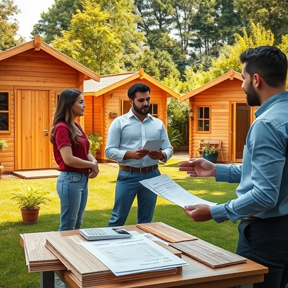 domki ogrodowe z drewna