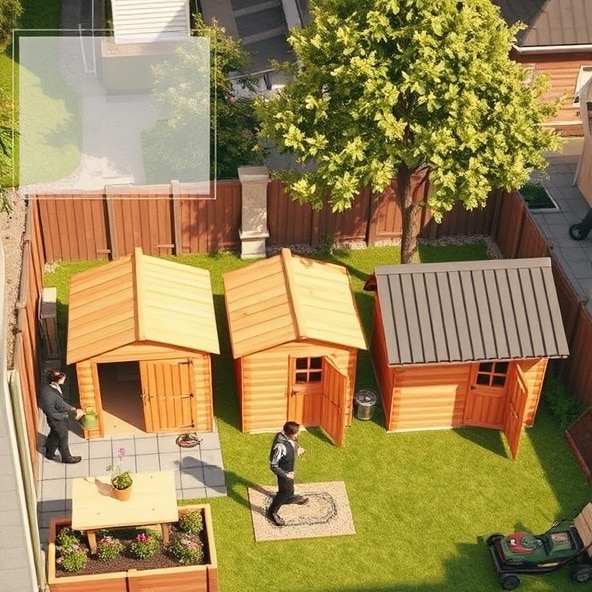 domki ogrodowe z drewna