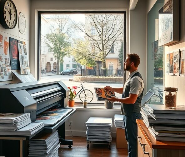 Gdzie na Mokotowie zlecić tani druk plakatów z ekspresowym odbiorem?