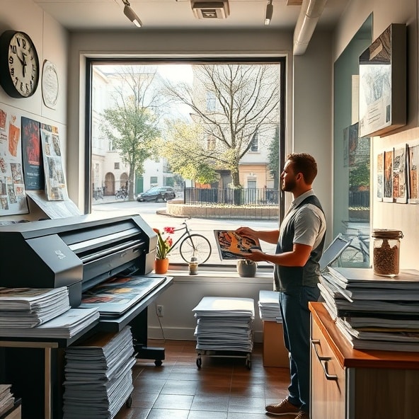 druk plakatów mokotów