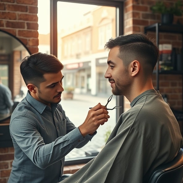 fryzjer męski białystok centrum