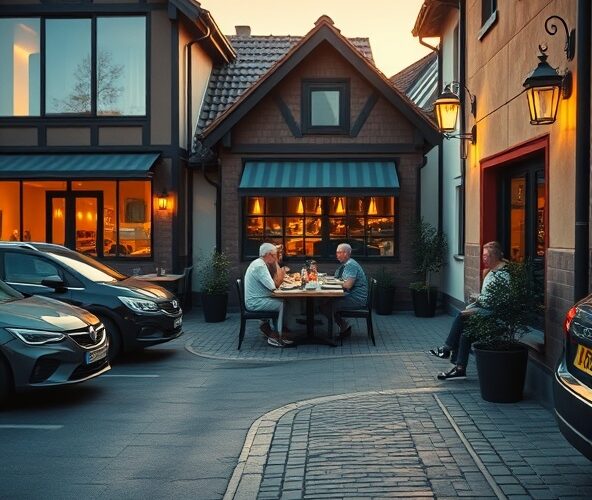 Gdzie do restauracji Grodzisk Mazowiecki z parkingiem i stolikiem 6–8?