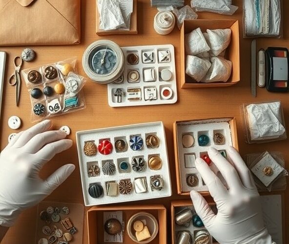 Jak pakować guziki ozdobne, by zmniejszyć uszkodzenia przy wysyłce?