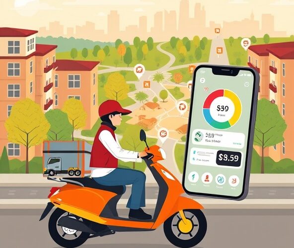 Jak obliczyć opłatę dostawy jedzenia na Mokotowie z prowizją?