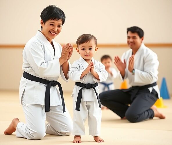 Jak przygotować 4-latka do pierwszych zajęć karate?