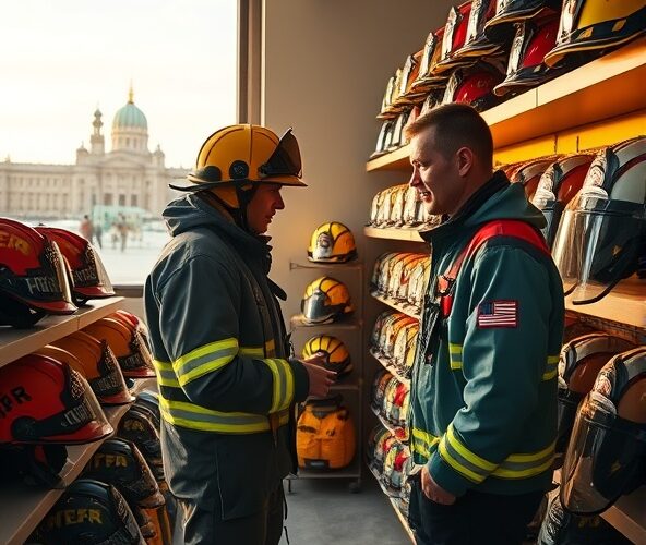 Gdzie w Warszawie kupić kaski strażackie zgodne z EN 443 i EN 16473?