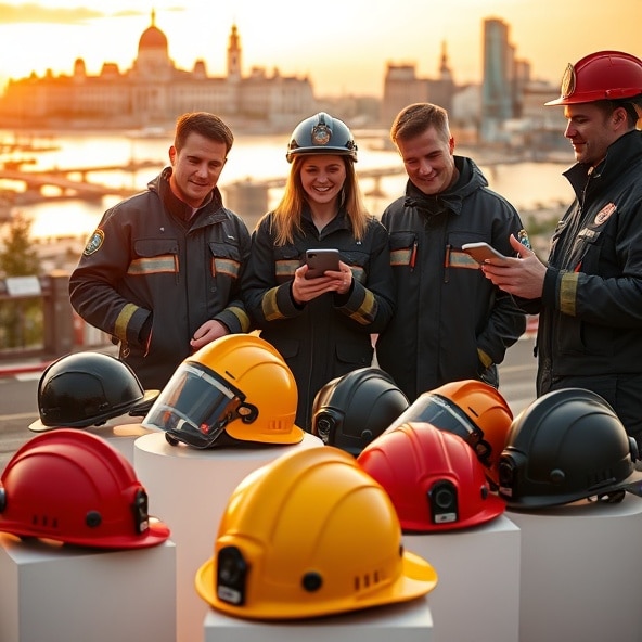 kaski strażackie warszawa