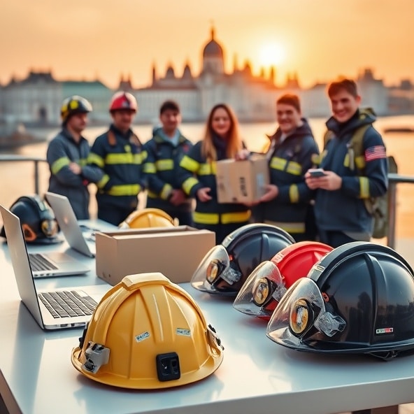 kaski strażackie warszawa