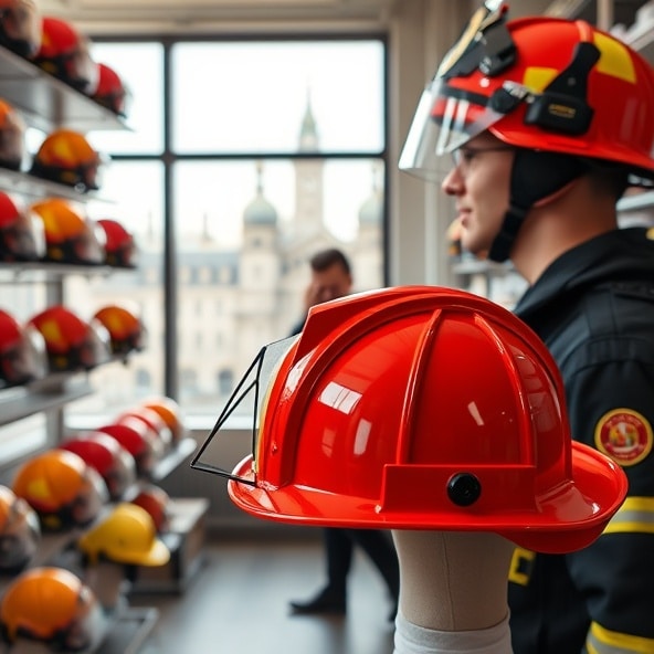 kaski strażackie warszawa