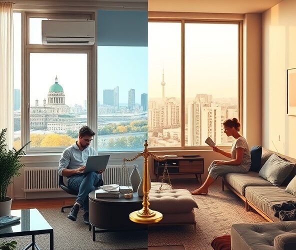 Czy klimatyzacja ścienna w centrum Warszawy podniesie czynsz najmu?