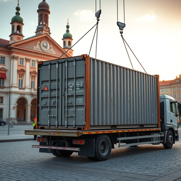 kontener morski 40 poznań