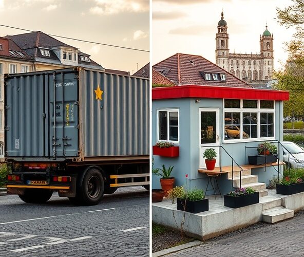 Czy w Poznaniu lepiej wynająć czy kupić kontener morski 40?