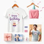 koszulka z nadrukiem urodziny