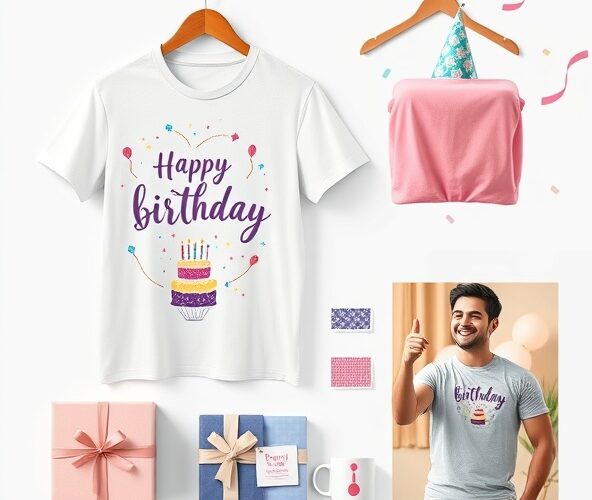 Jak zaprojektować ofertę upsell dla koszulki z nadrukiem na urodziny?