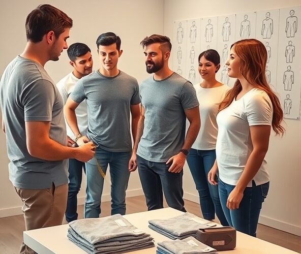 Jak zmniejszyć zwroty koszulek z nadrukiem z powodu złego rozmiaru?