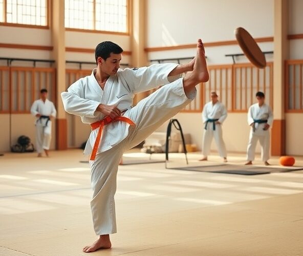 Jak początkujący w kyokushin karate wzmocni kopnięcia bez kontuzji?