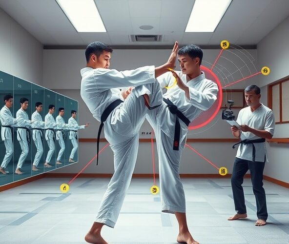 Jak wykrywać błędy kopnięć w kyokushin karate z analizy wideo?